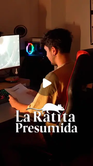 Portada del reel «La Ratita Presumida» de Pablo Tejeda