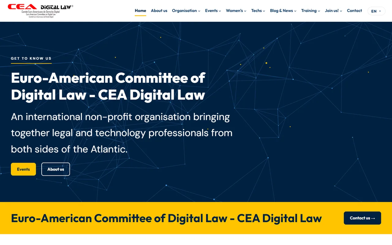 Página Web de CEA Digital Law