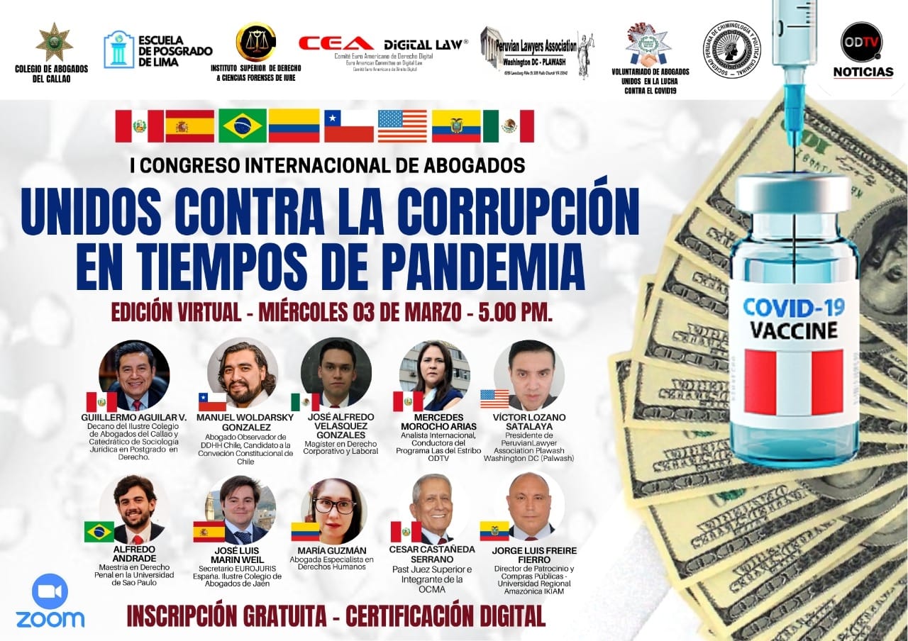 Unidos contra la Corrupción en tiempos de Pandemia